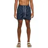 Urban Classics - Pattern Island Zwemshorts - XL - Blauw
