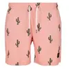 Urban Classics - Pattern Cactus Zwemshorts - XL - Roze
