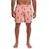 Urban Classics - Pattern Cactus Zwemshorts - 2XL - Roze