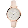 Montre femme - FOSSIL - Jacqueline - Cuir rose - 36 mm - Étanche 3 ATM