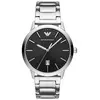 Emporio Armani Herenhorloge analoog quartz One Size Zwart 32017145