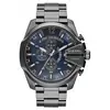 Diesel Mega Chief DZ4329 Herenhorloge 51 mm - Grijs