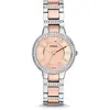 Montre dame Fossil Virginia ES3405 Bracelet métal bicolore