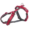 Trixie Premium harnais trekking m: 53-64 cm/20 mm, rouge/gris graphite