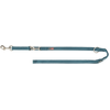 Trixie hondenriem premium verstelbaar petrol blauw 200x1,5 cm