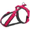 TRIXIE | Trixie Hondentuig Premium Trekking Fuchsia / Grijs