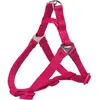 Trixie Premium Harnais One Touch - L: 65-80 Cm/25 Mm, Fushia
