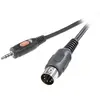Câble de raccordement audio [1x diode mâle 5 pôles (DIN) - 1x Jack mâl...