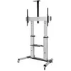 SpeaKa Professional PREM-LINE XXL TV-houder op wieltjes 152,4 cm (60) - 254,0 cm (100) Kantelbaar