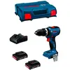 Perceuse à Percussion BOSCH GSB 18V-65 (2 x 2,0 Ah GAL 18V-20 L-Case)