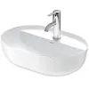 Duravit, Lavabo, Vasque à poser LUV o ÜL m HLB 500x350mm 1 HL blanc sa...