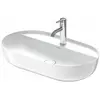 Duravit Luv opzetwastafel met 1 kraangat 70x40x14cm Wit