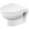 Duravit, Cuvette toilettes + bidet, WC suspendu DURASTYLE RIMLESS prof...