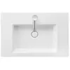 Duravit, Lavabo, Meuble vasque WHITE TULIP avec lavabo et robinetterie...