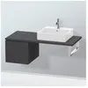 Duravit, Meuble sous-lavabo, L-Cube Meuble bas pour console, 1 tiroir,...
