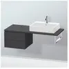 Duravit, Meuble sous-lavabo, L-Cube Meuble bas pour console, 2 tiroirs...