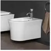 Duravit, Cuvette toilettes + bidet, Bidet suspendu WHITE TULIP avec pl...