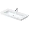 Duravit, Lavabo, Meuble lavabo WHITE TULIP m ÜL m HLB sans trou pour r...