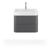 Duravit, Lavabo, Meuble vasque Happy D.2 60cm blanc 2318600000 (505 mm...
