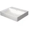 Duravit, Lavabo, Lavabo DURASQUARE o ÜL m HLB geschli 600x470mm o HL w...
