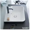 Duravit Opzetwastafel Happy D.2 Plus 50x40 cm Antraciet/Wit WonderGlis...