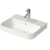 Duravit, Lavabo, Vasque à poser HAPPY D.2 PLUS m ÜL m HLB 500x400mm o ...