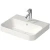 Duravit, Lavabo, Vasque à poser HAPPY D.2 PLUS m ÜL m HLB 500x400mm sa...