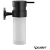 Duravit 009935 Starck T Distributeur de savon mural Noir mat