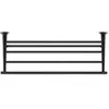 Duravit Starck T handdoekrek 61x23.2cm mat zwart