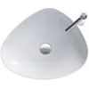 Duravit, Lavabo, Vasque à poser CAPE COD o ÜL o HLB 500x405mm blanc sa...
