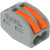 Wago 50 Bornes de connexion automatique S222 2 entrées par 10