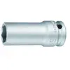 ASW Jeu d'emb.de clé à douille forte démult. 720 l 1/2 po. 6 pans ouv. de clé 22 mm l. 78 mm