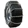 Paire de chaînes à neige pneu tracteur de pelouse 6.00-6 16x6.50-8