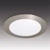 Hera, Applique + plafonnier, Luminaire LED à encastrer aspect inox FR ...