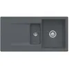 Evier 1 bac 1/2 VILLEROY ET BOCH Siluet 60 R Graphite CeramicPlus avec...