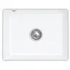 Villeroy & Boch Subway - Évier en céramique 55x44 cm avec vidage, Cera...