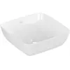 Villeroy & Boch Artis opzetwastafel vierkant 41x41cm zonder overloop wit