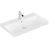 Villeroy & Boch Avento meubelwastafel 80x47 cm met 1 kraangat met over...