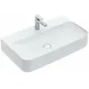 Villeroy & Boch Finion wastafel 80x47 cm met kraangat en verdekte over...