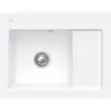 Evier 1 bac VILLEROY ET BOCH Subway 45 Compact 65 x 51 cm egouttoir a ...