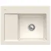 Evier 1 bac VILLEROY ET BOCH Subway 45 Compact 65 x 51 cm egouttoir a ...