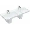 Villeroy & Boch Avento Dubbele Meubelwastafel 2-gats 120x47x11cm wit a...