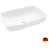 Villeroy & Boch vasque rectangle à poser Artis, Stone White CeramicPlus 417258RW