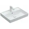 Villeroy & Boch Collaro lavabo, 1 trou pour robinet, avec trop-plein, dessous poncé, 600x470mm, 4A336GR1