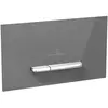 Plaque de déclenchement WC VILLEROY ET BOCH ViConnect 300G en verre Gl...