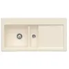 Evier 1 cuve et demi VILLEROY ET BOCH Subway 60 100 x 51 cm egouttoir ...