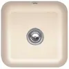 Evier - VILLEROY & BOCH - Cisterna 50 - 1 bac - Ivoire - Vidage automa...