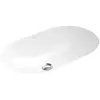 Vasque à encastrer - Villeroy et Boch - O.Novo - Ovale - Blanc CeramicPlus - Avec trop plein