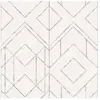 ART DECO BEHANG | Grafisch - grijs wit zilver - A.S. Création Metropol...
