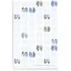 BABYSCHOENTJES BEHANG | Kinderkamer - blauw - A.S. Création Little Sta...